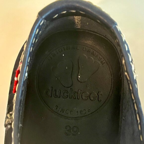 Duckfeet Fyn Derby Shoe Size 39 Dark Blue - Picture 7 of 8